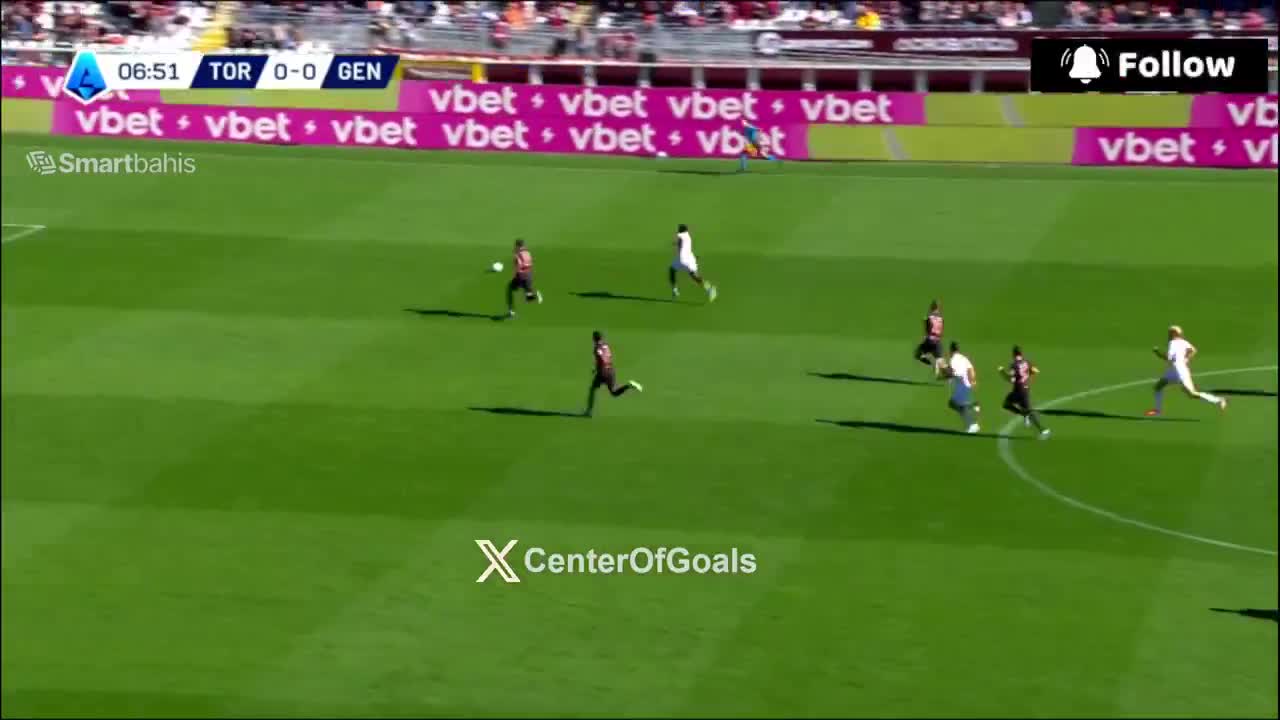 Torino 0 - 1 Genoa - Morten Thorsby 8'