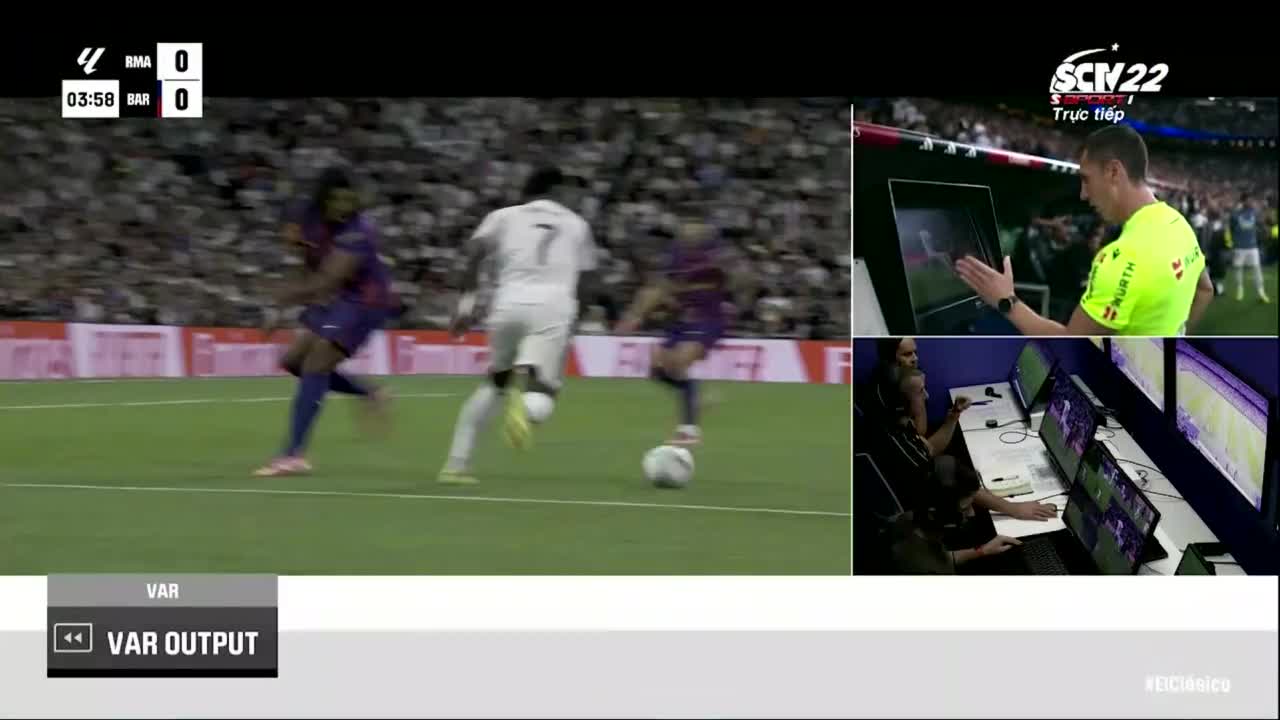 VAR!!! KHÔNG CÓ PENALTY
