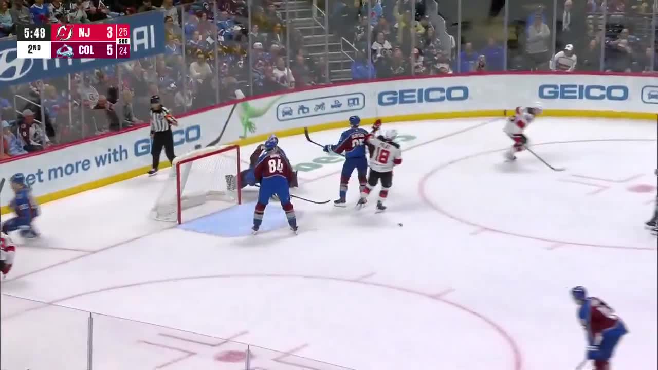 what a play by Jack Hughes to make it a one-goal game