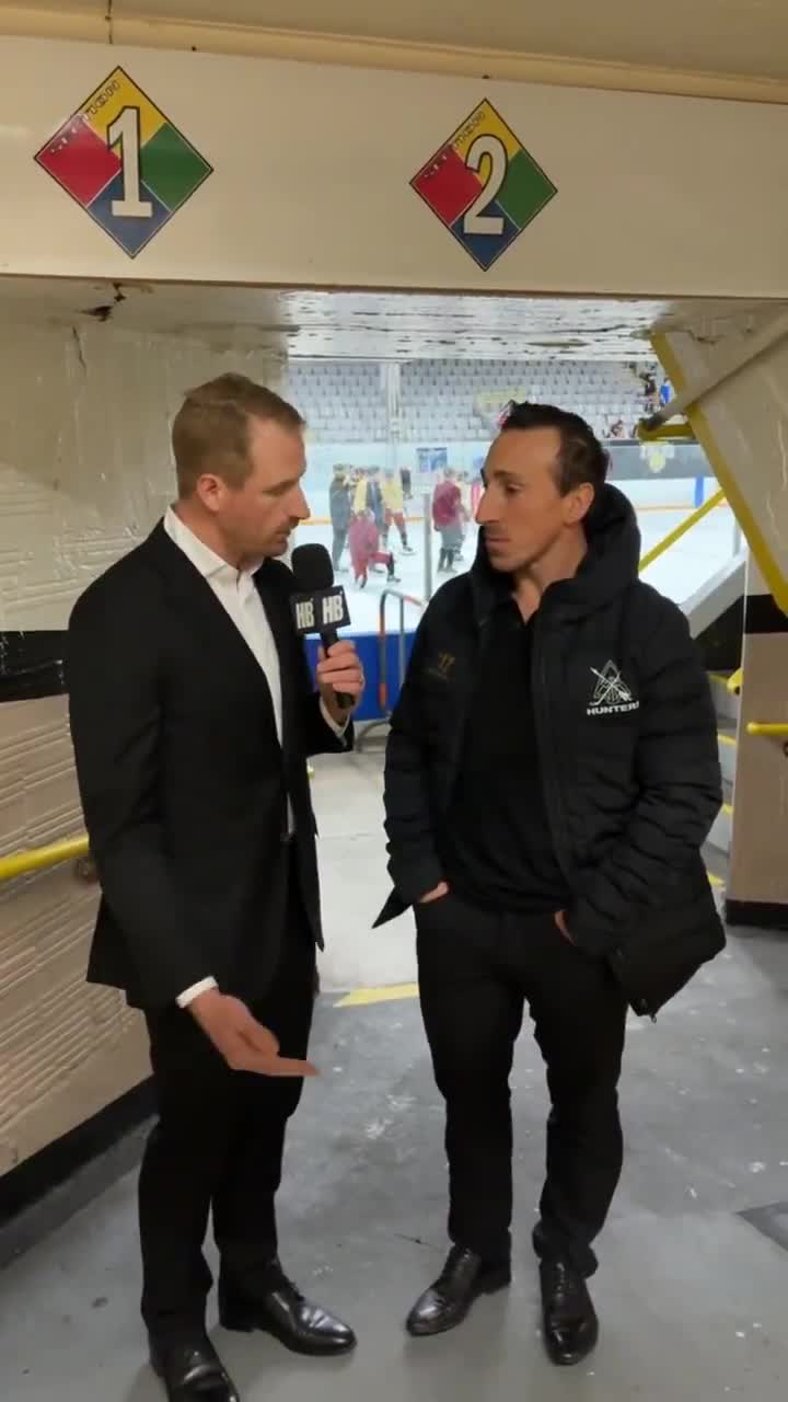 Brad Marchand talked about the opportunity he had tonight to guest coach the U18 Marchand & Mill Co