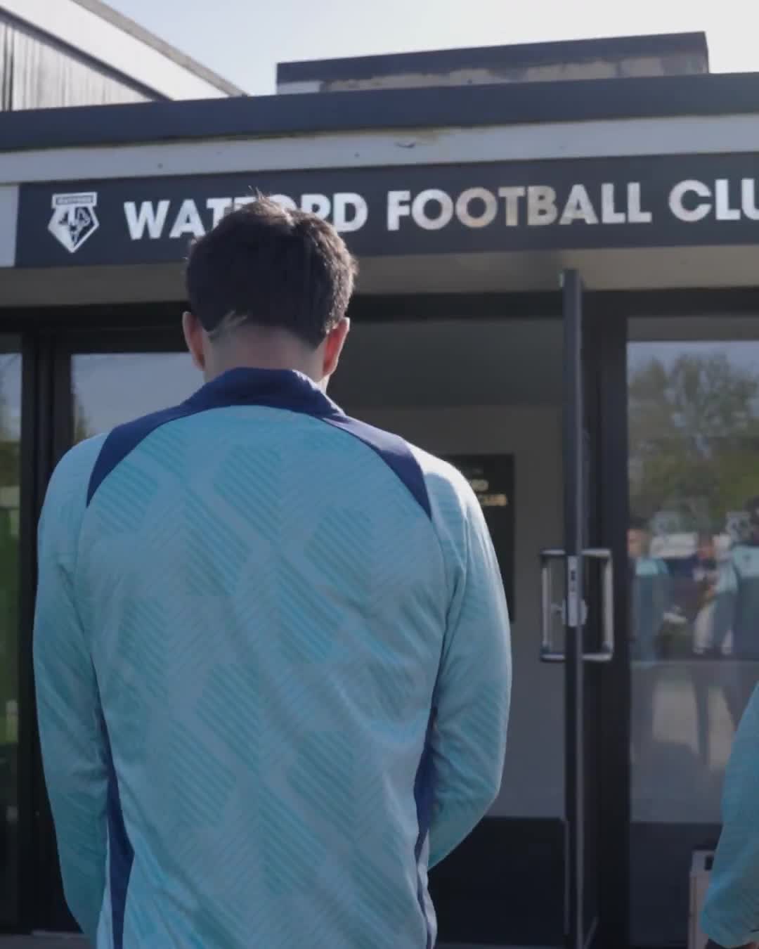 Othmane Maamma was given a big welcome back to Watford FC after he won the u20 World Cup with Morocco