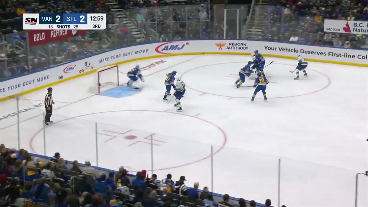 IT'S A NATURAL HAT TRICK FOR KIEFER SHERWOOD