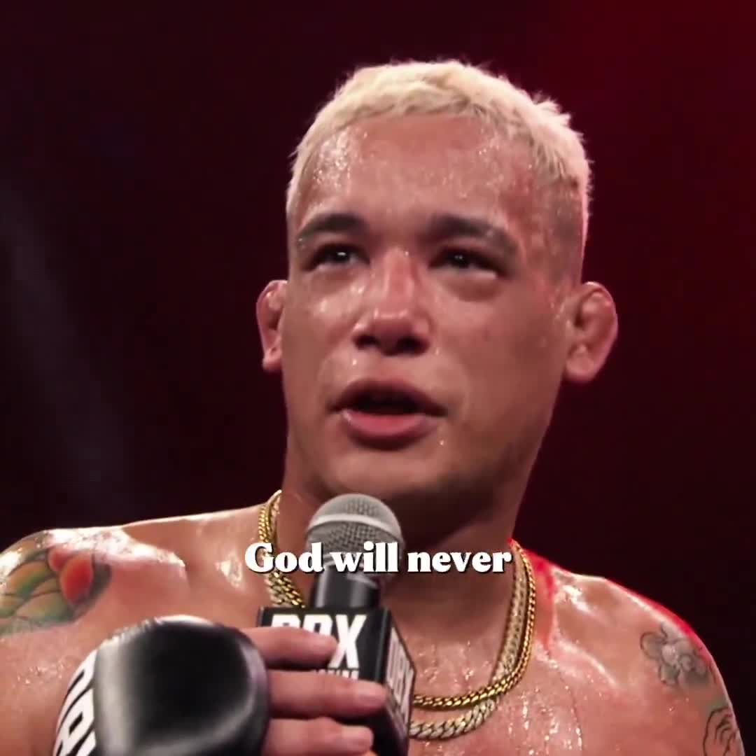 Bryan Battle’s speech after his win at DBX 4 last night went so hard