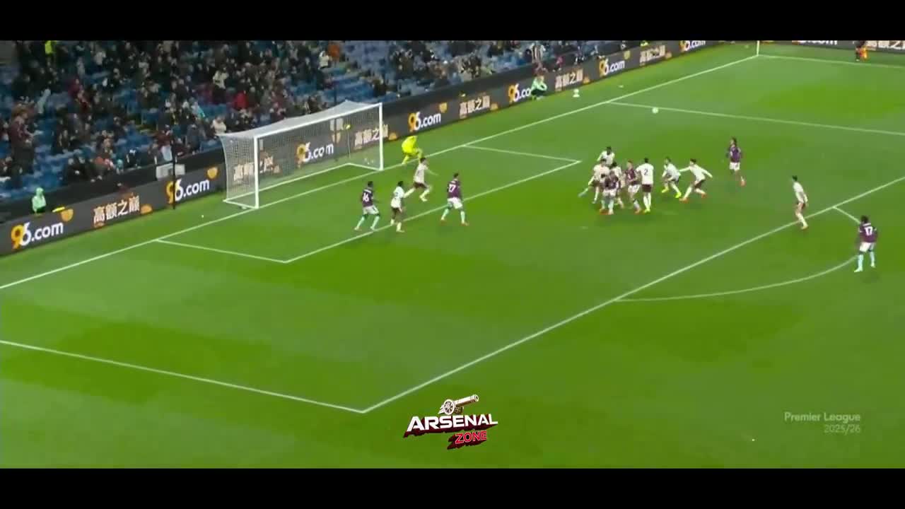 Raya with a fantastic save in the last kick of the game to win another clean sheet for Arsena