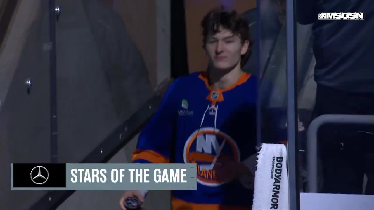 Matthew Schaefer has so much love for New York Islanders  fans