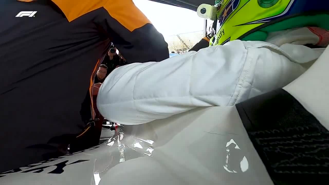 Onboard with Lewis Hamilton as he drives Ayrton Senna’s McLaren through Interlagos — exactly one year ago today.