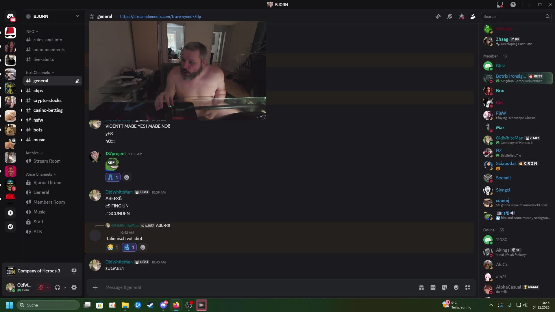 OldWhiteMan - Watch clips on Kick