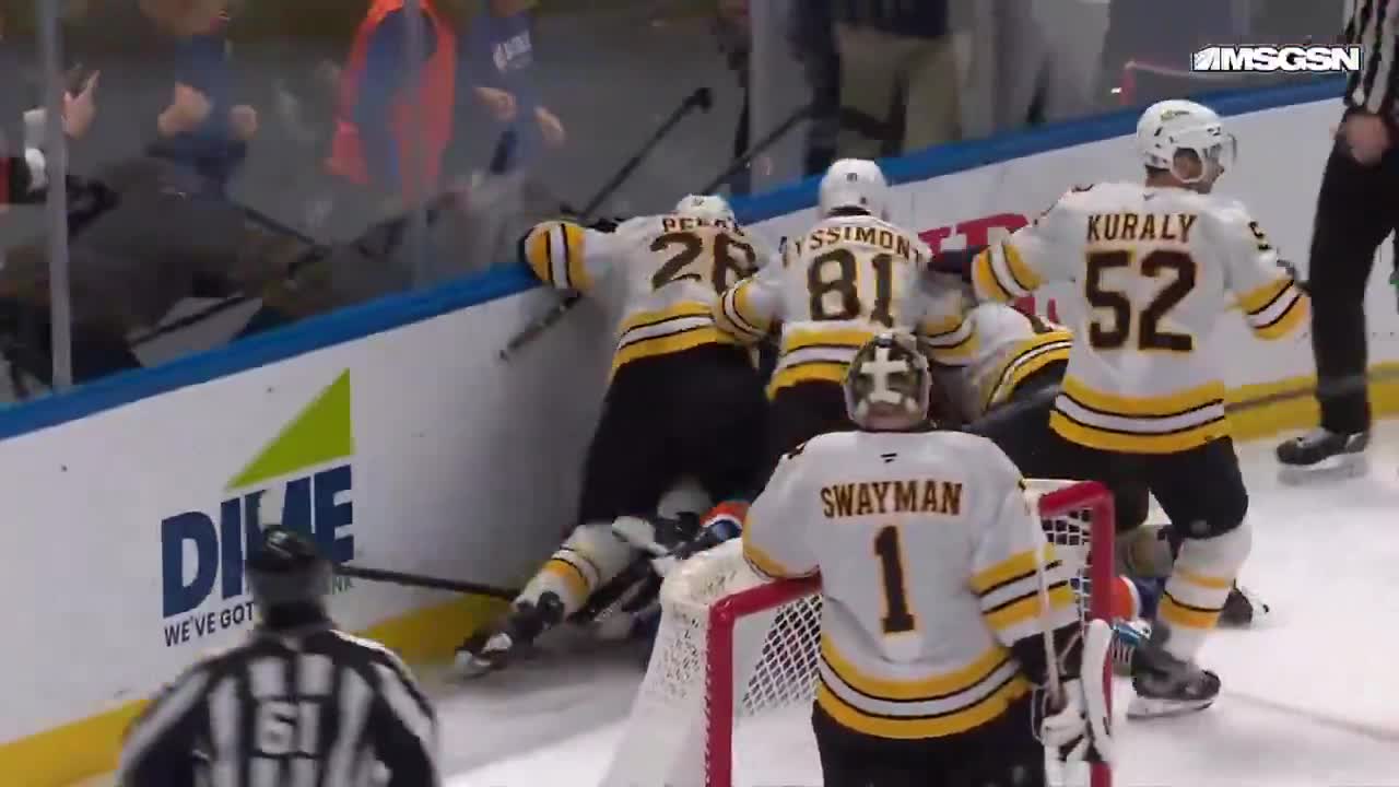ZADOROV GOES AFTER SCHAEFER AND CHAOS ENSUES