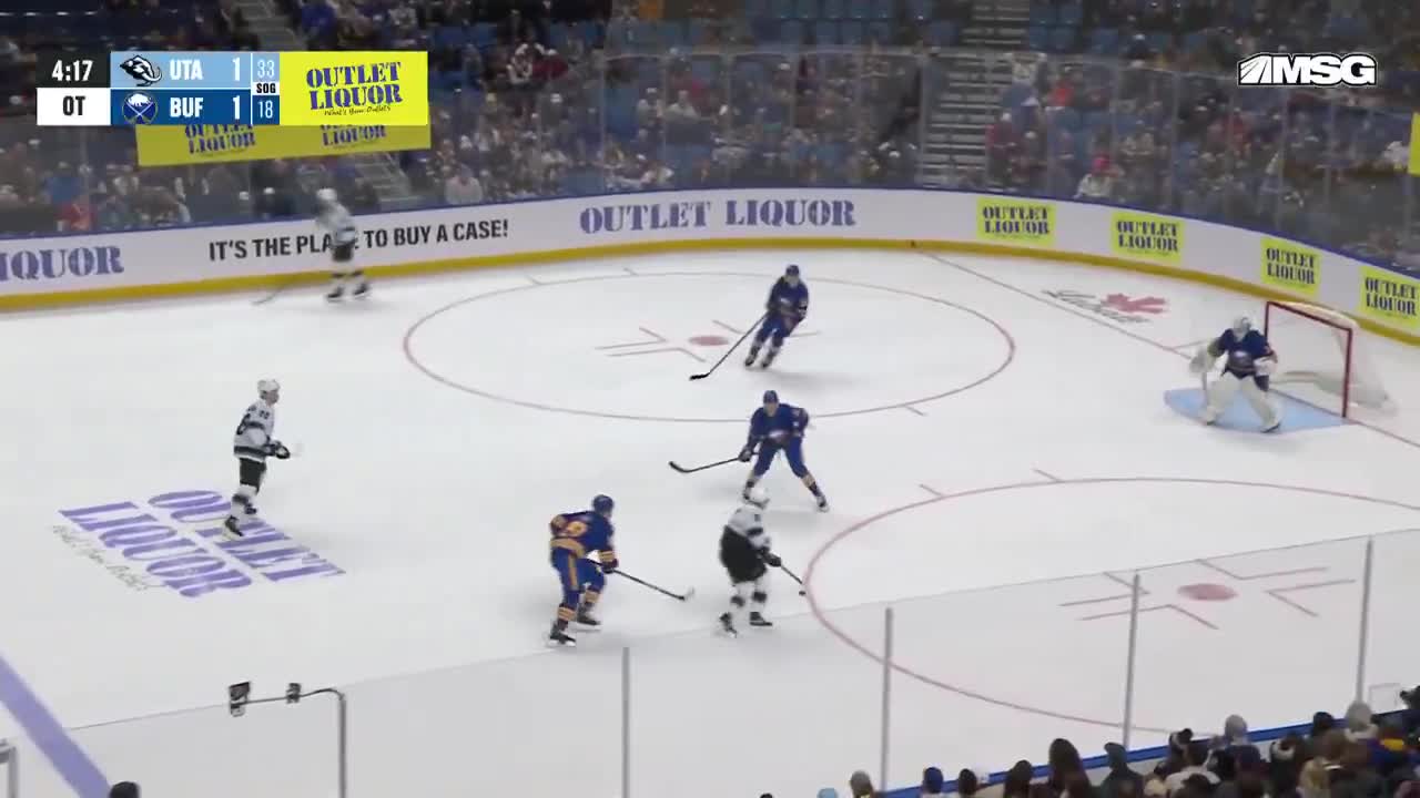 KELLER WINS IT IN OT FOR THE MAMMOTH