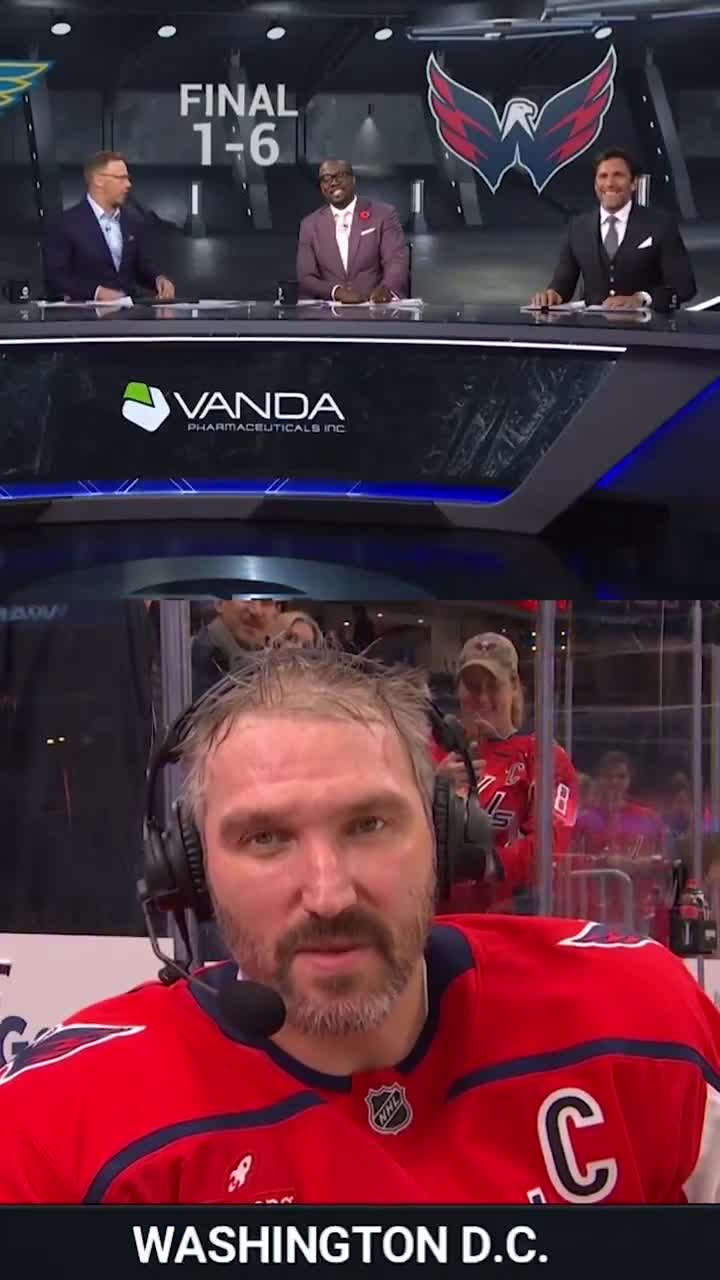 Ovi heard Hank was asking a question dur...