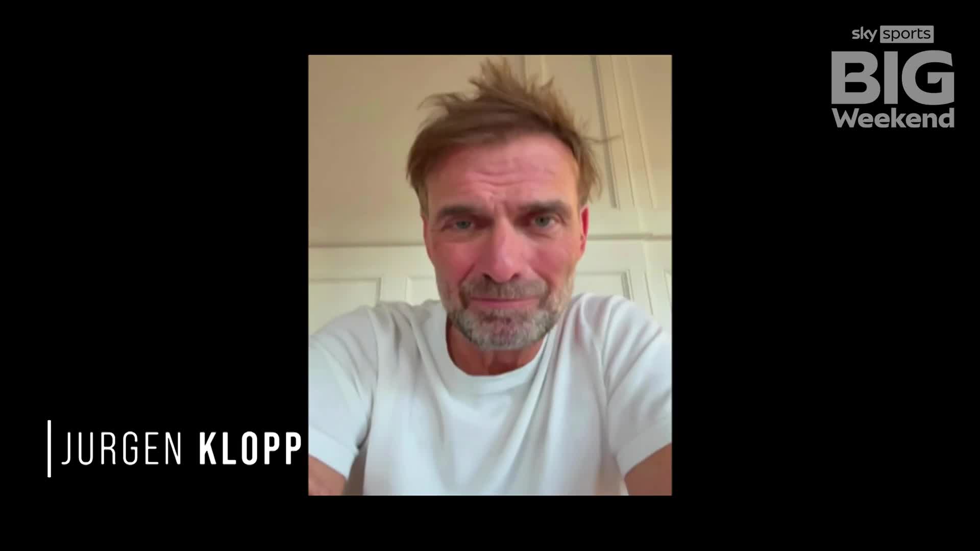 Klopp left a message for Guardiola for reaching 1,000 games as a coach.