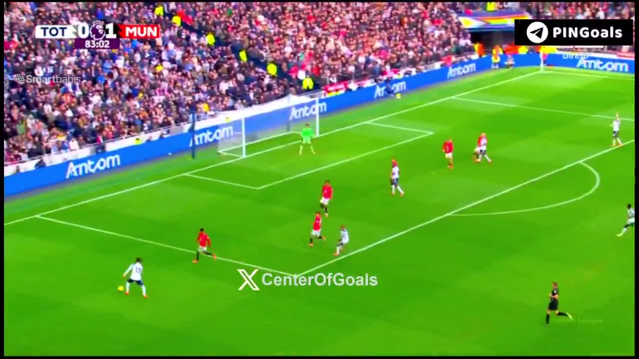 Tottenham [1]-1 Manchester United - Mathys Tel  83'