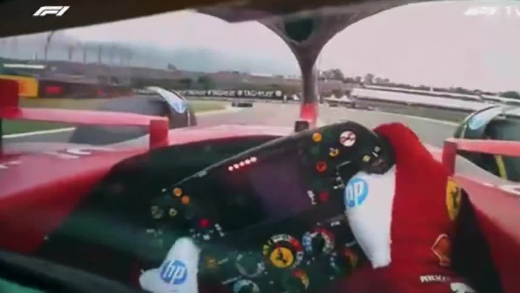 Lewis Struggles with His Car