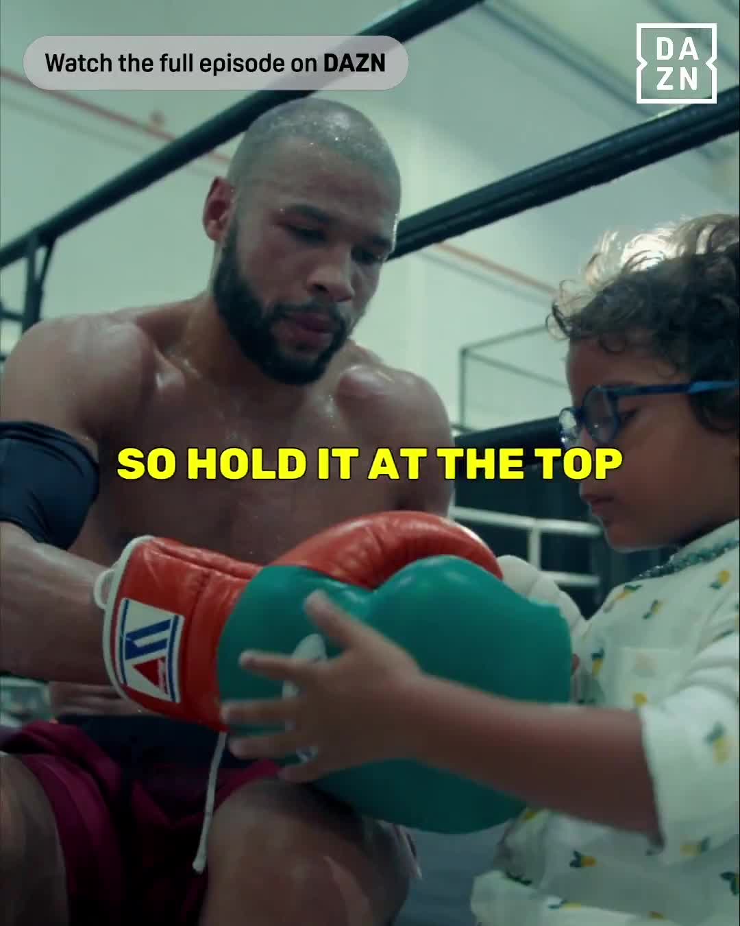 The most wholesome clip between Chris Eubank Jr. and his nephew, Raheem