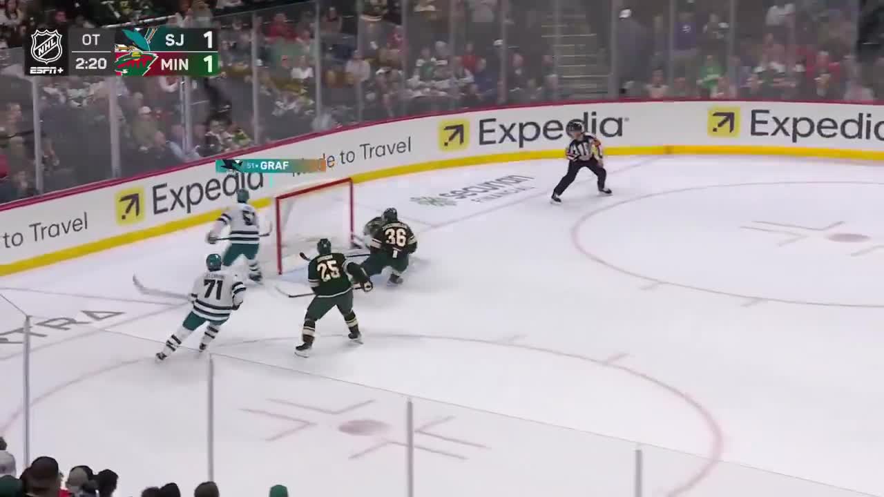 CELEBRINI FINDS GRAF FOR THE OT WINNER