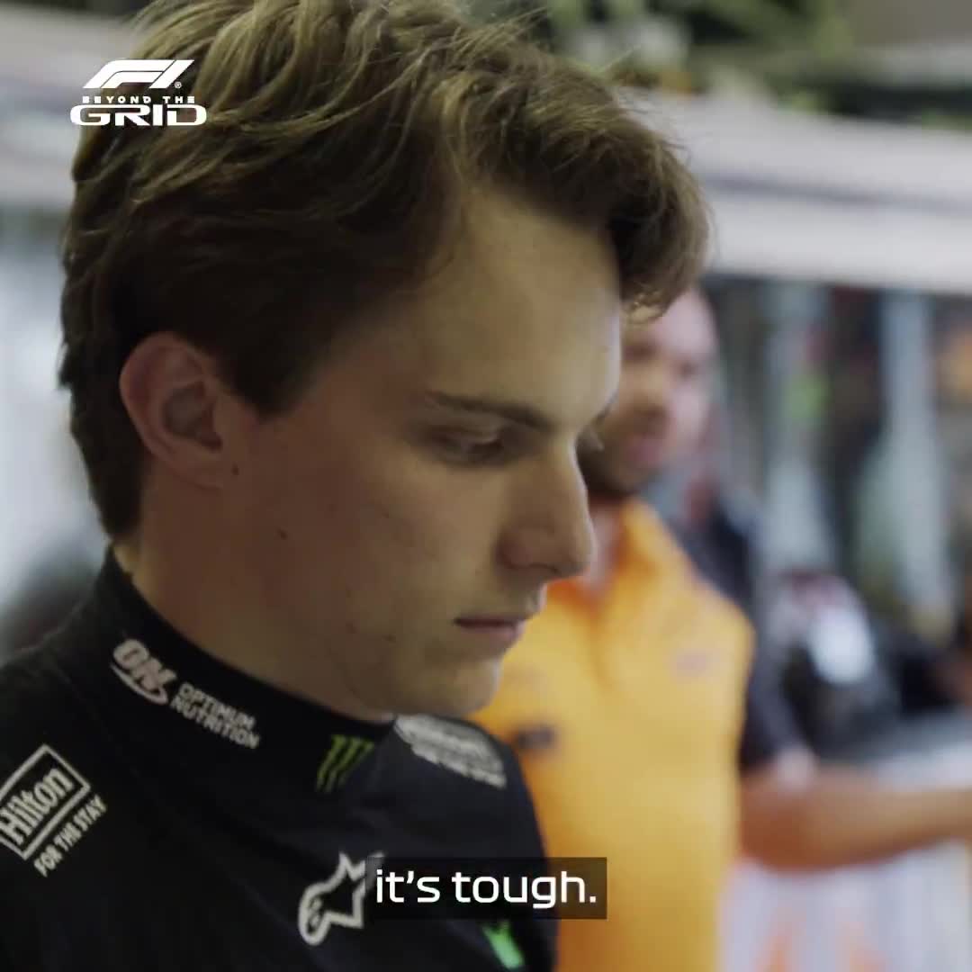 Oscar Piastri opens up about the pressure of the Drivers' Championship battle