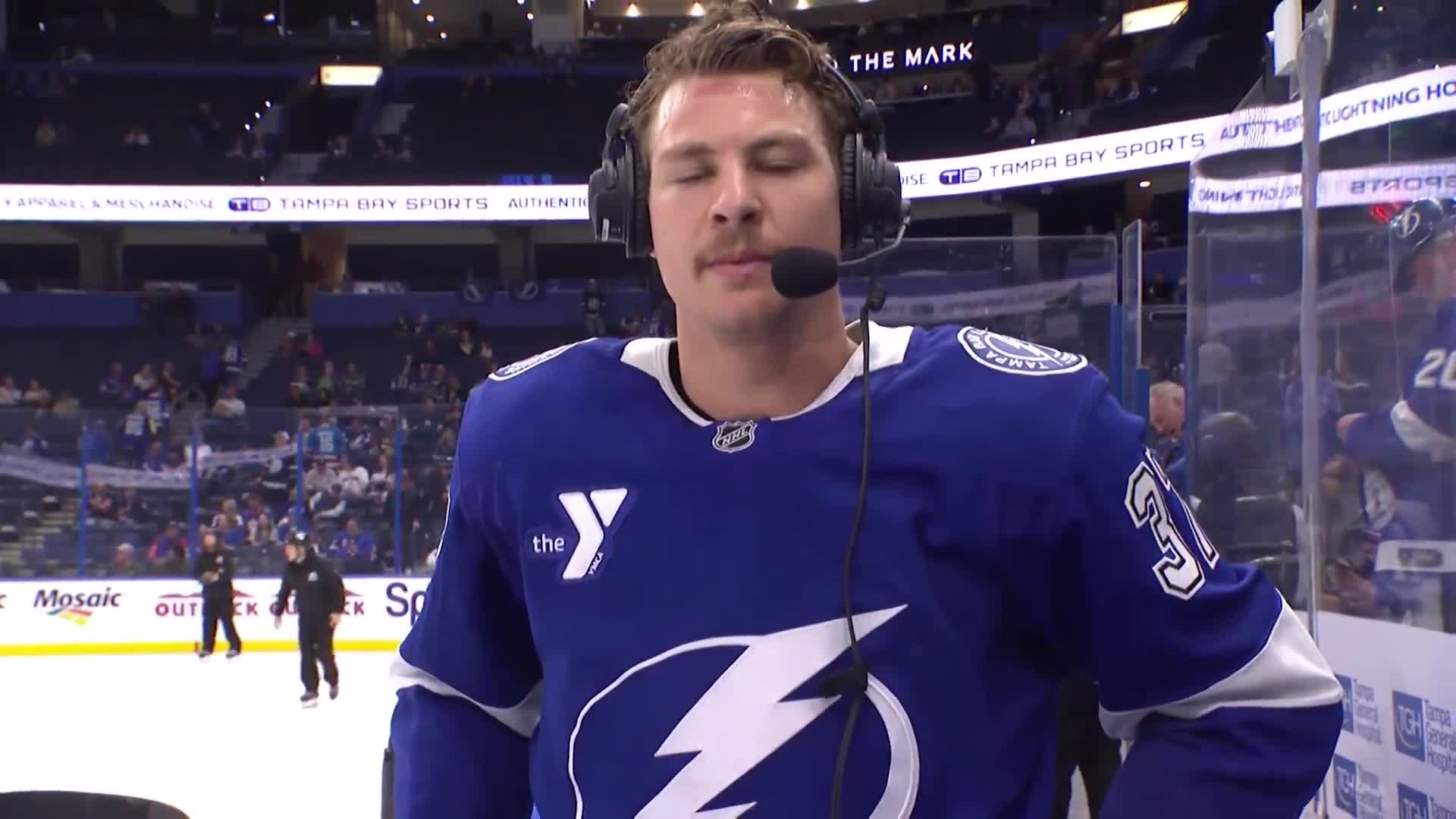 Turns out Yanni Gourde was hoping Biz would sit this one out