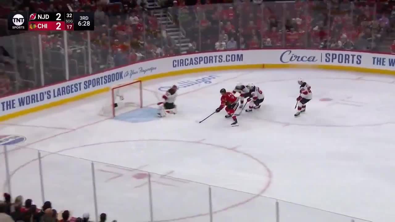 Sam Lafferty HIGHLIGHT-REEL GOAL! Blackhawks retake the lead