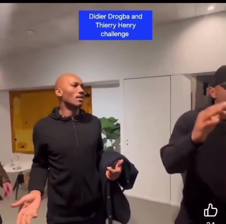 Chelsea legend Didier Drogba challenges Thierry Henry on Arsenal winning the Premier League Title