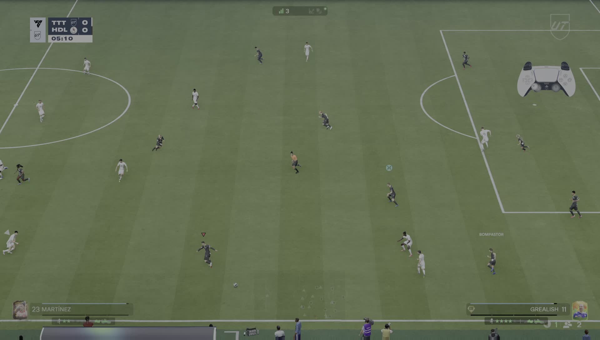 RUNNING AWAY FROM BALL