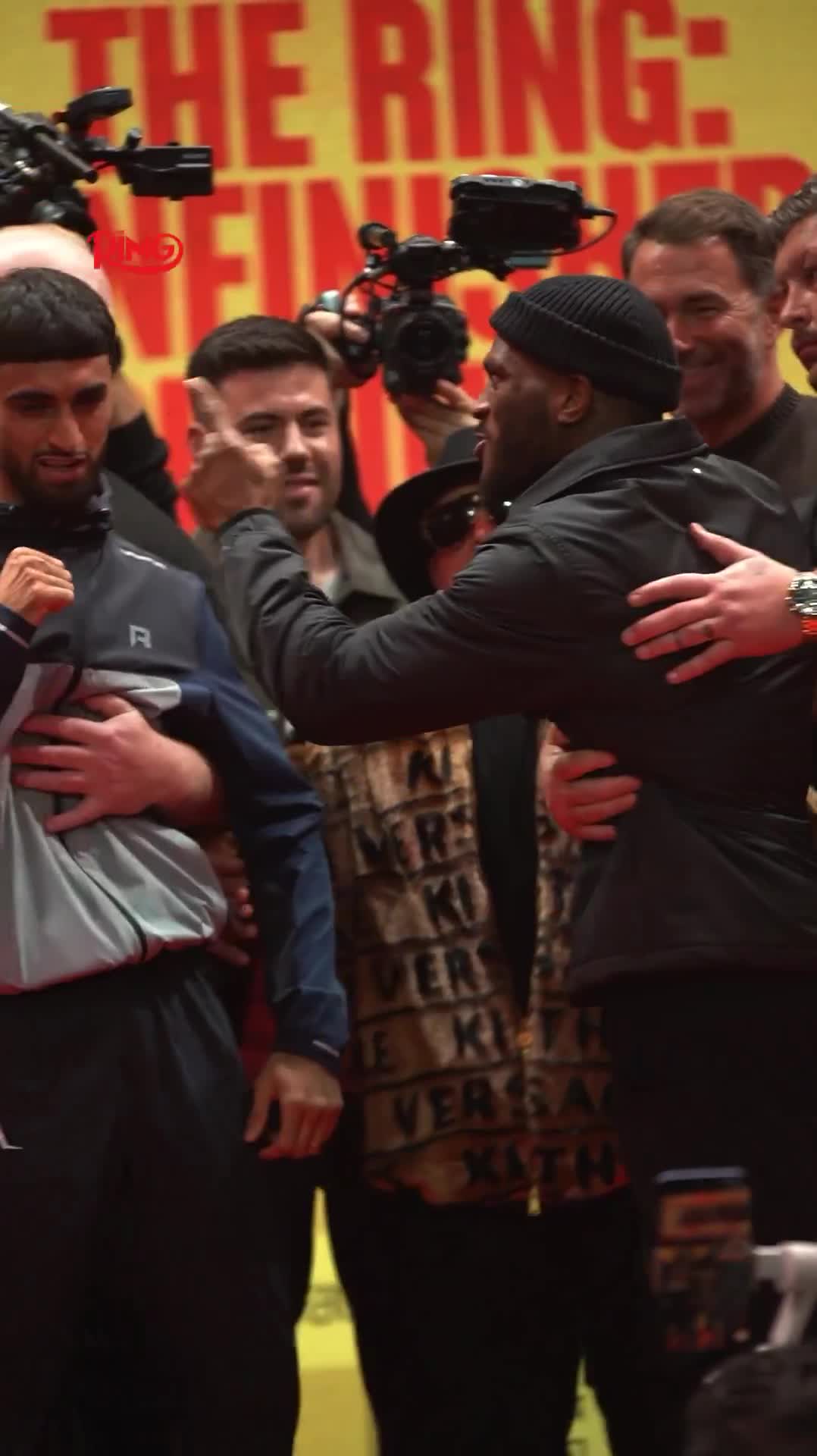 HEATED face-off between Adam Azim and Kurt Scoby