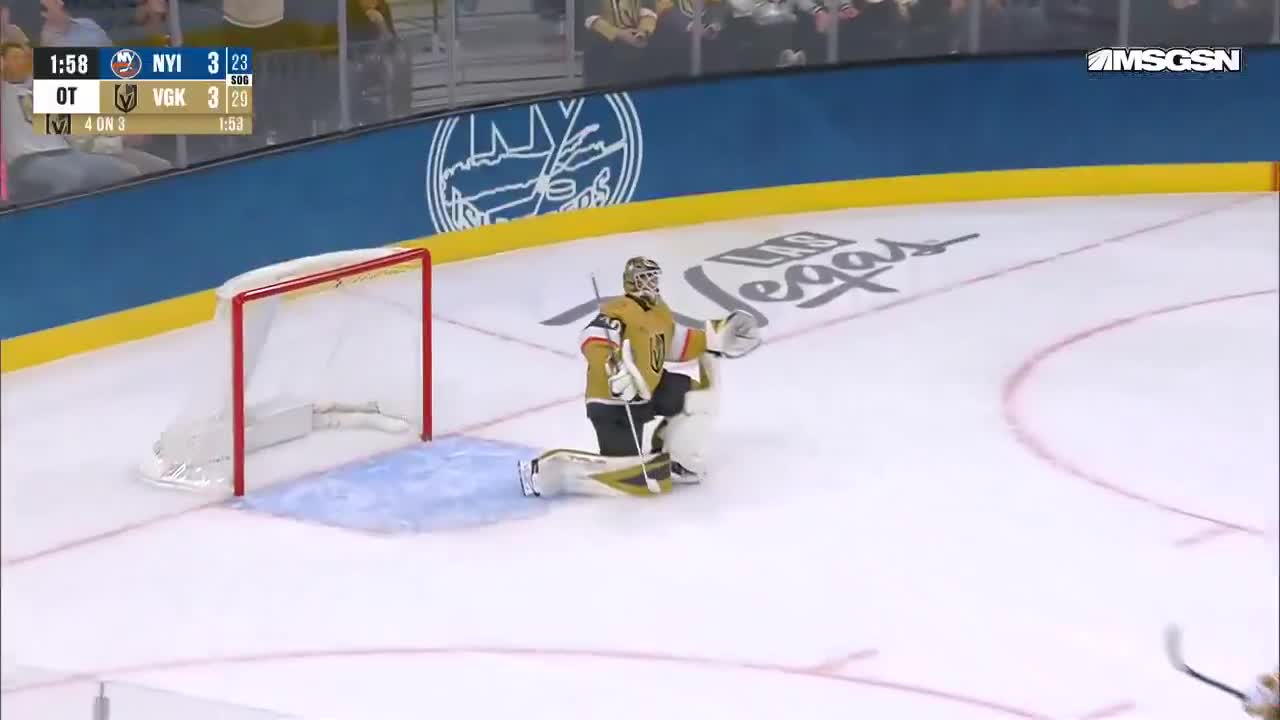 PAGEAU CALLS GAME WITH A SHORTHANDED GOAL