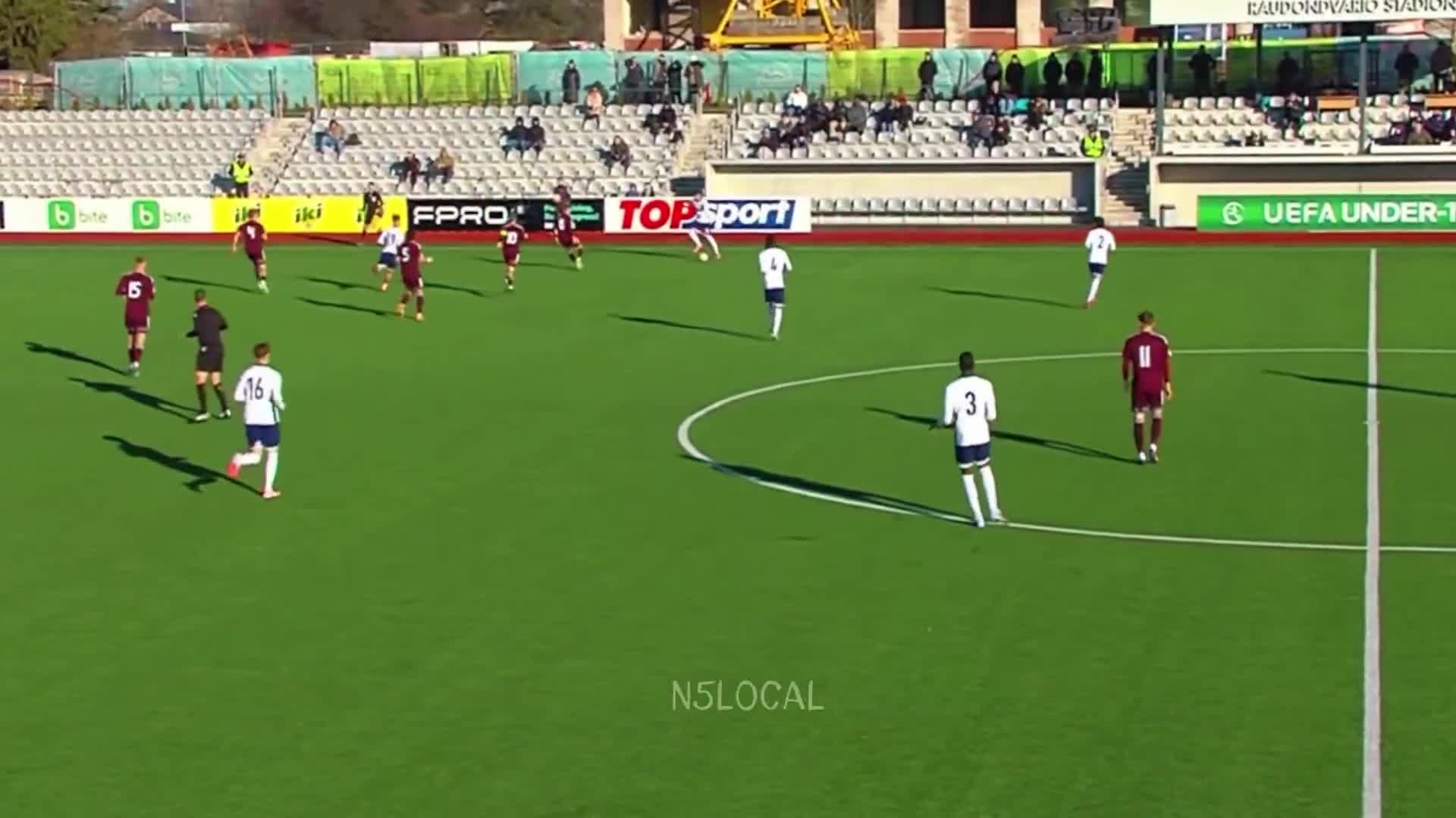 Max Dowman vs Latvia U19