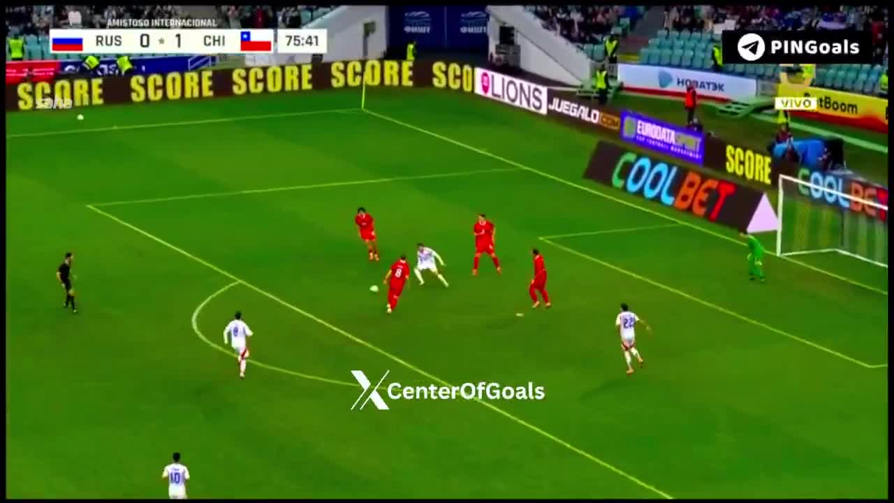 Russia 0-2 Chile