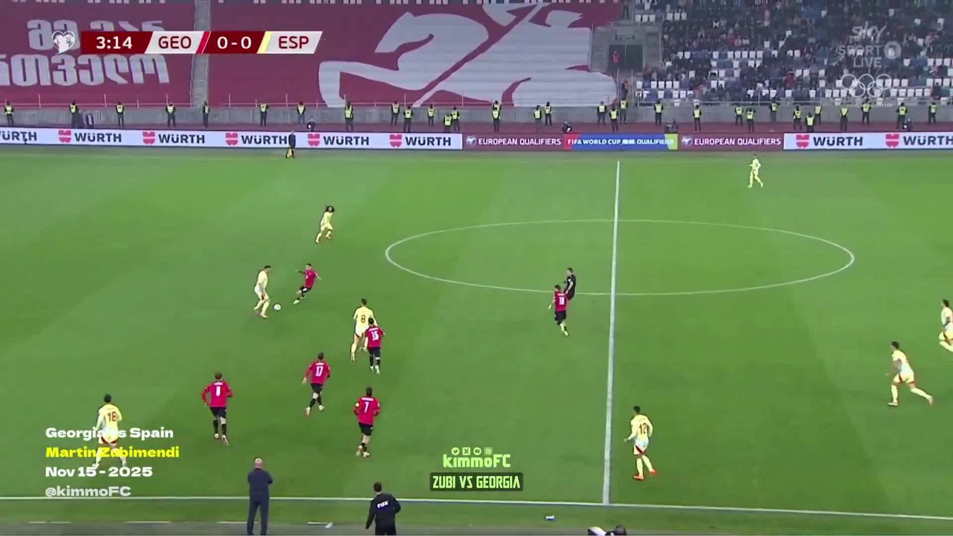 Zubimendi vs Georgia