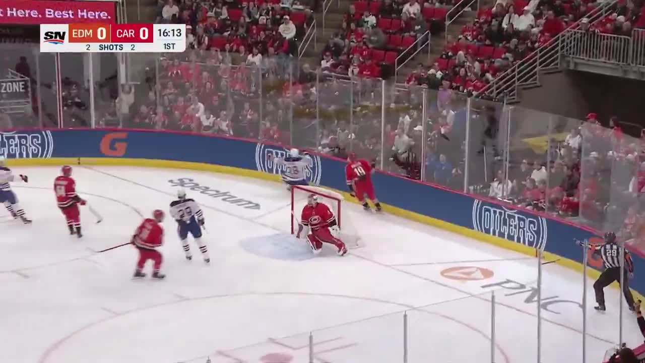 Jack Roslovic opens the scoring against his former team