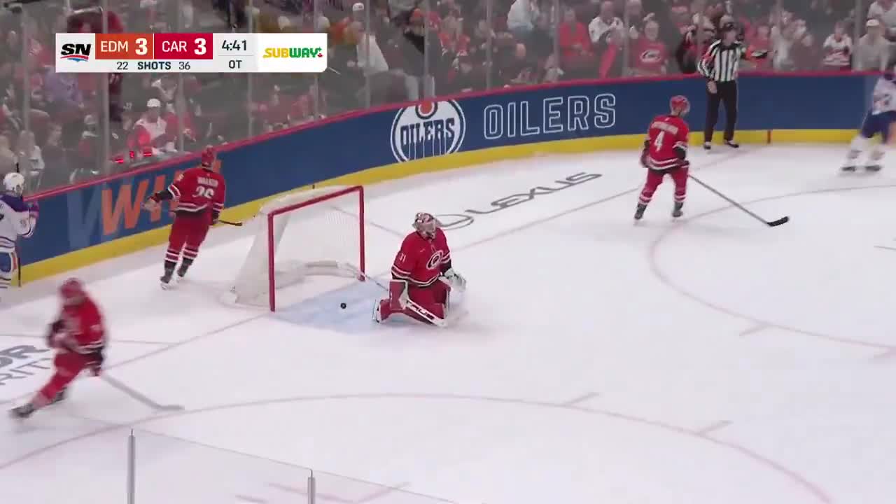 DRAISAITL WINS IT 19 SECONDS INTO OT