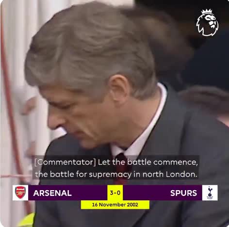 On this day in 2002, Thierry Henry scored a great goal in Arsenal’s 3-0 win over Tottenham at Highbury.