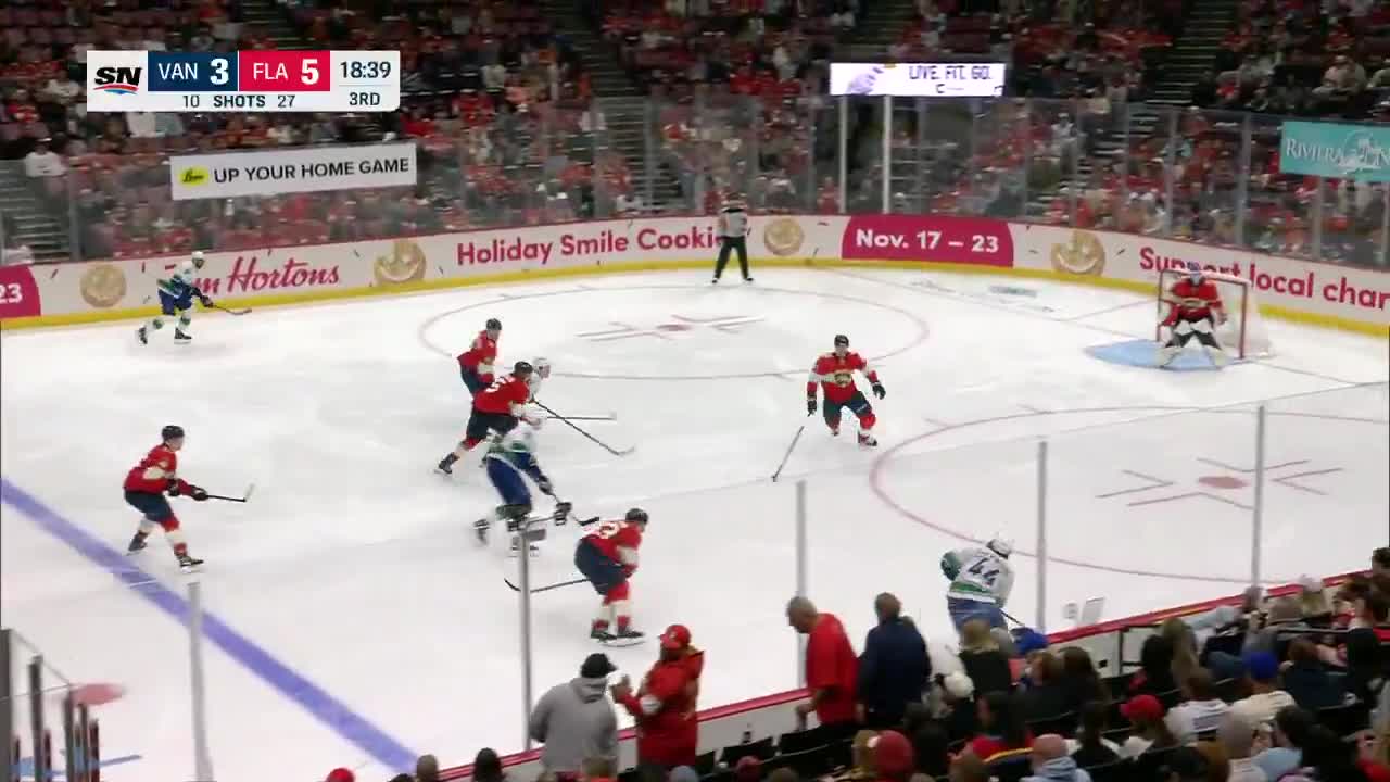 couple of quick goals for the Canucks