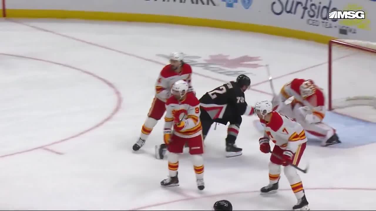 his Sabres goal was overturned after a goalie interference call on Tage