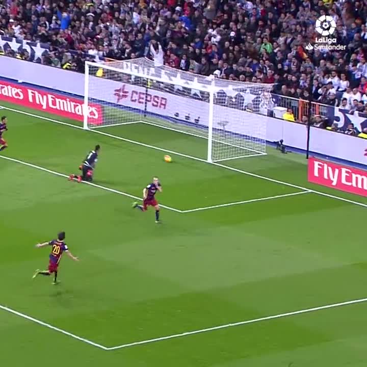On this day in 2015, Neymar assisted Andres Iniesta to score in El Clásico.