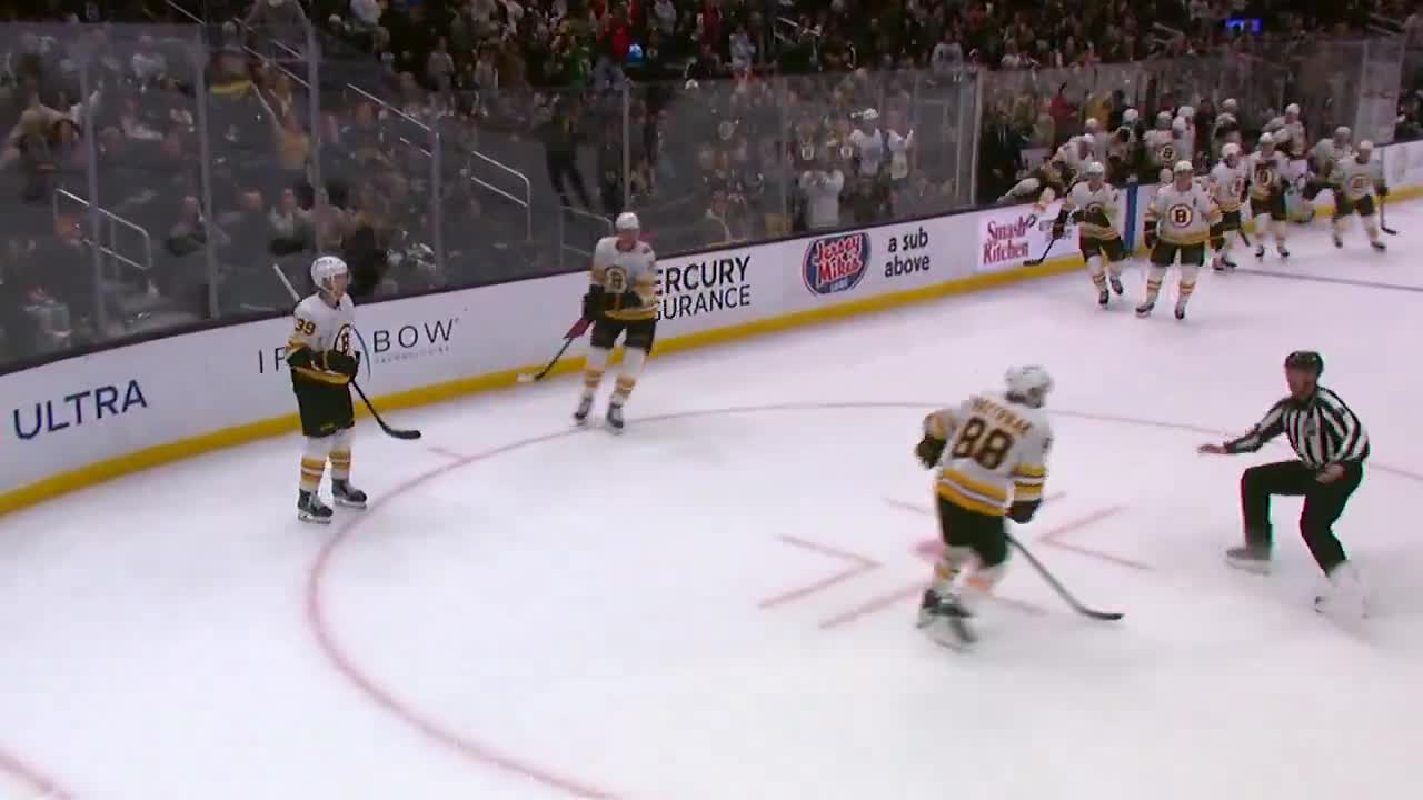 Darcy Kuemper appeared to have stuck his leg out to trip Pasta after the OT winner