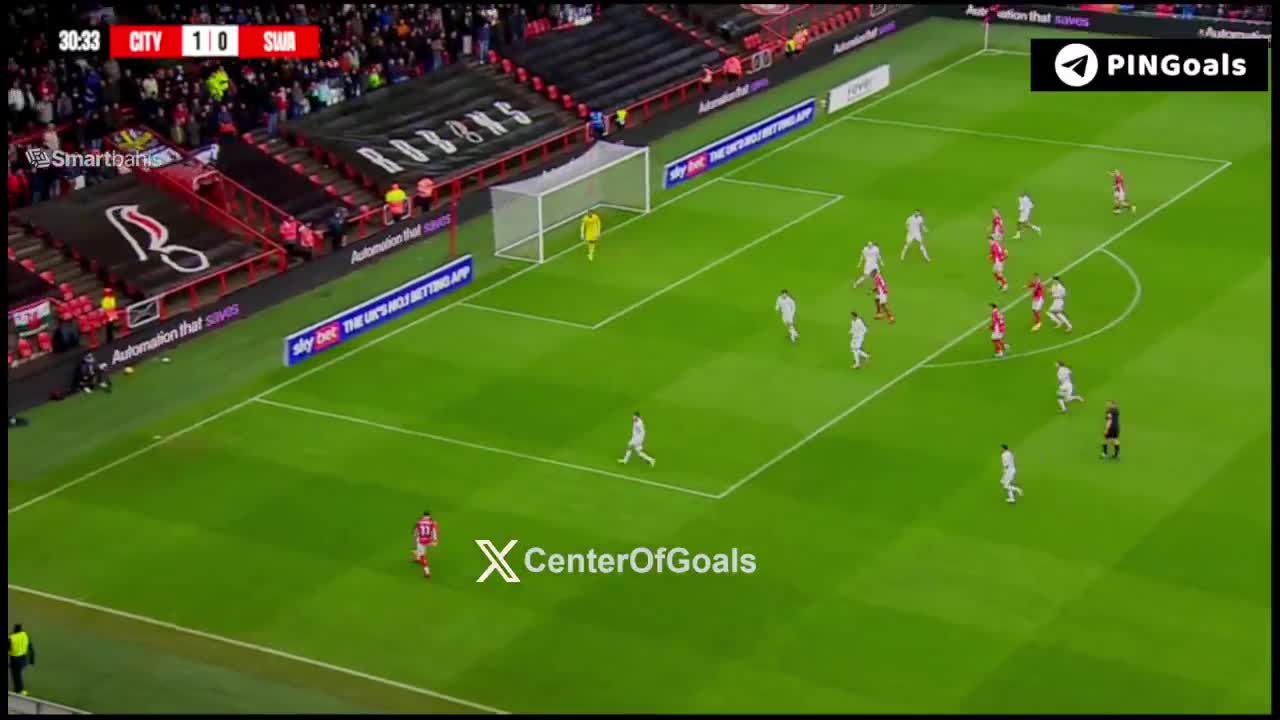 Bristol City 2-0 Swansea