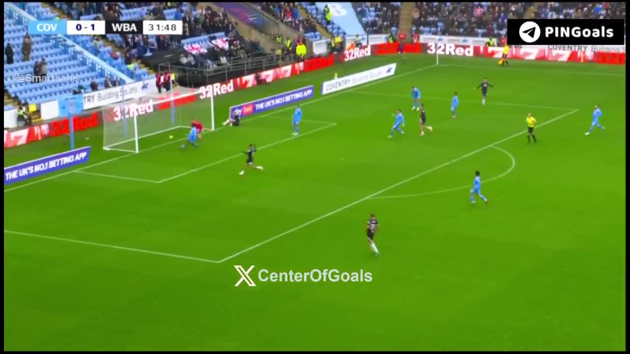 Coventry City 0-2 West Bromwich