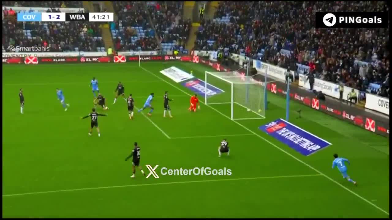 Coventry City 1-2 West Bromwich