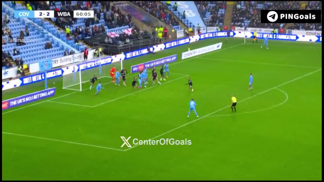 Coventry City 3-2 West Bromwich