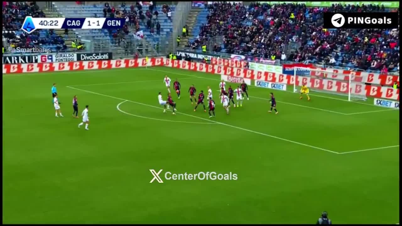 Cagliari 1-2 Genoa