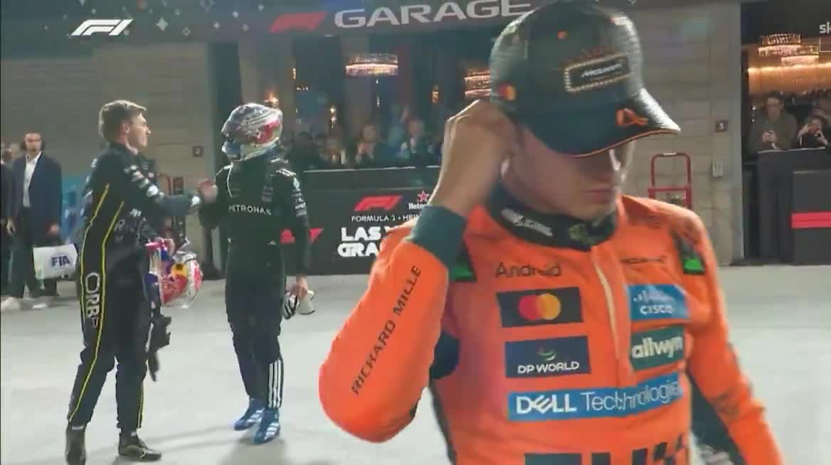 kimi congratulating max and telling him he finished p5