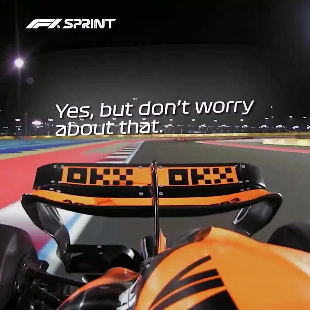 Norris and Piastri swap positions in the 2024 Qatar Sprint — McLaren P1–P2