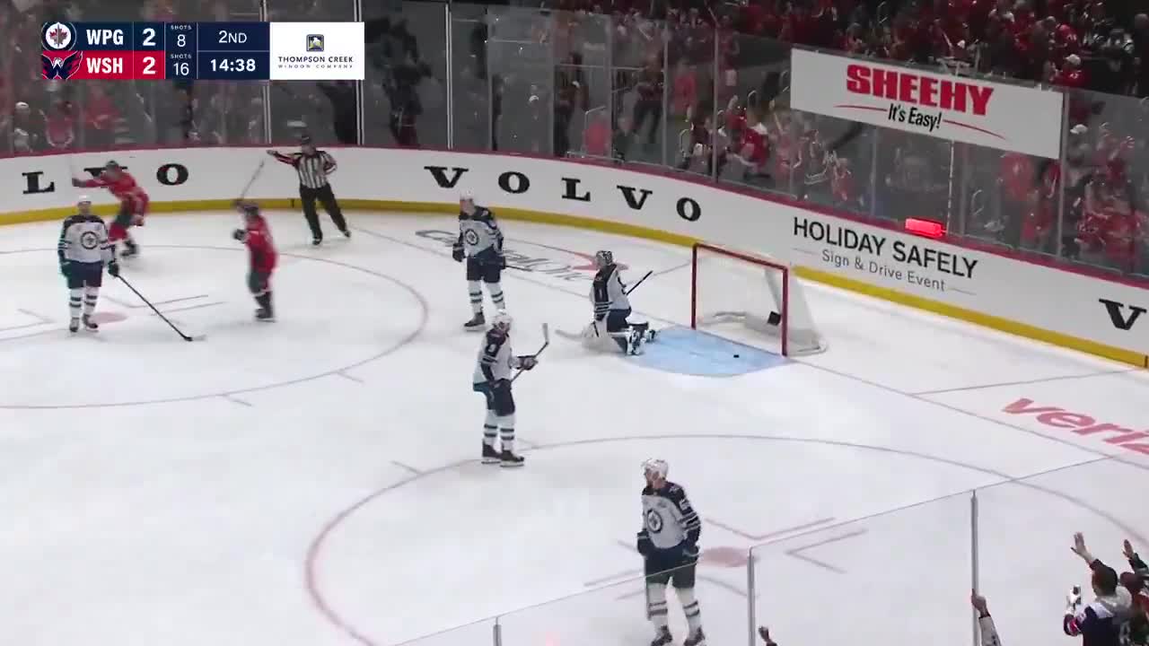 Ovi just flung this on on net and it found a way in, GOAT goal scorer for a reason
