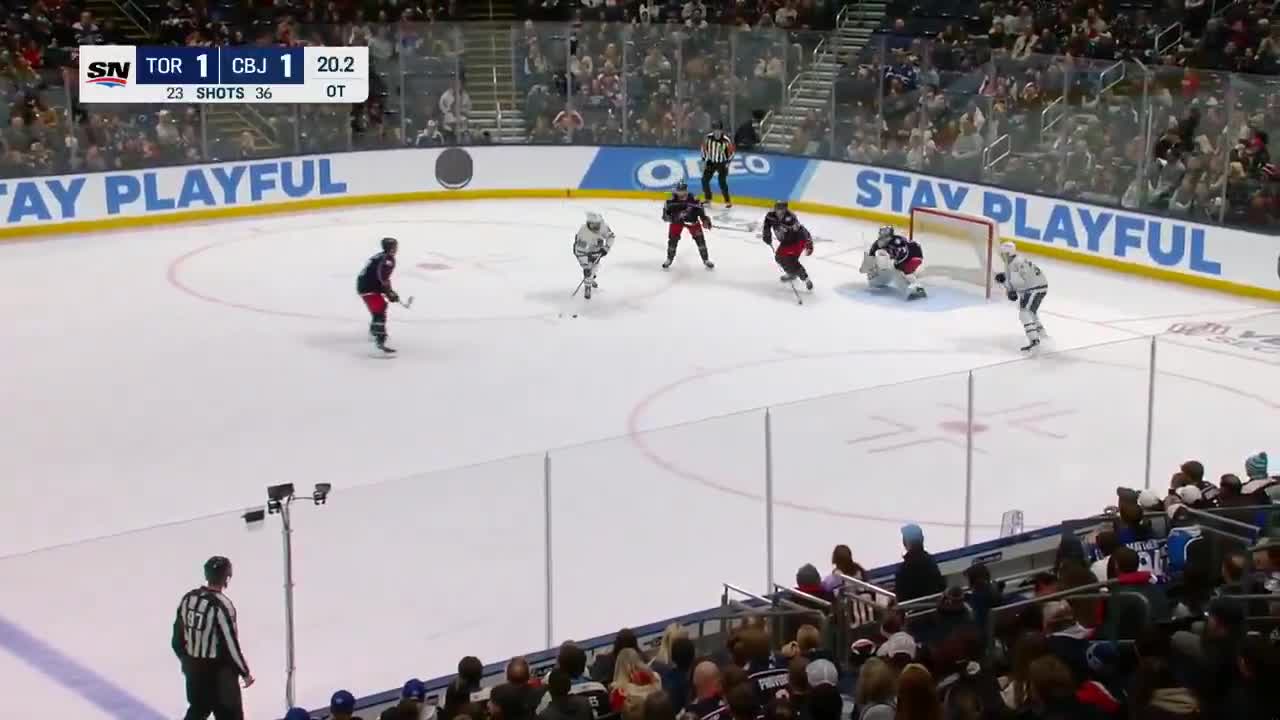 NYLANDER WINS IT IN OT TO BECOME THE LEAFS ALL TIME OT GOAL LEADER
