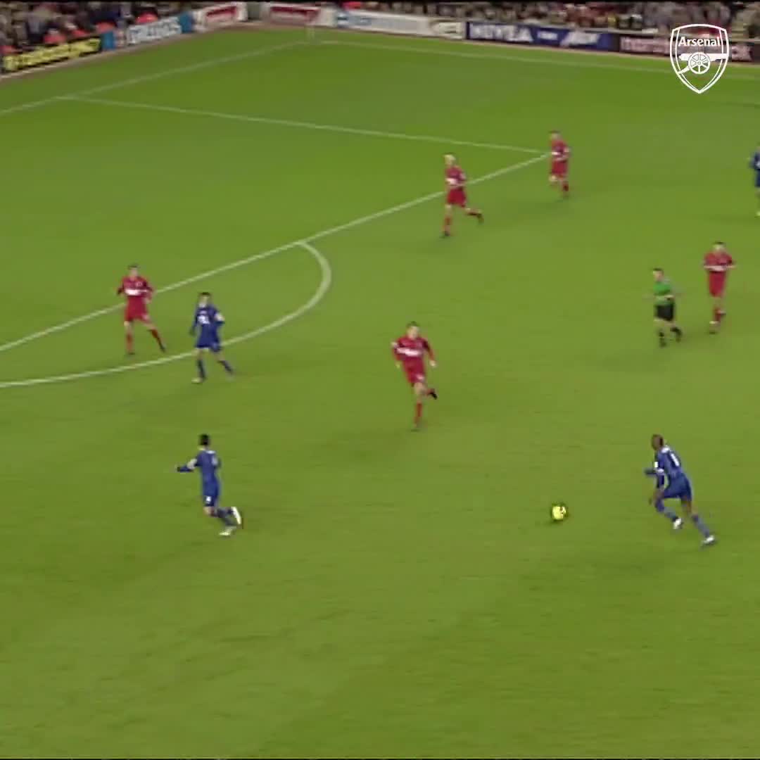 21 years ago today, Patrick Vieira finished off this sensational Wengerball move at Anfield.