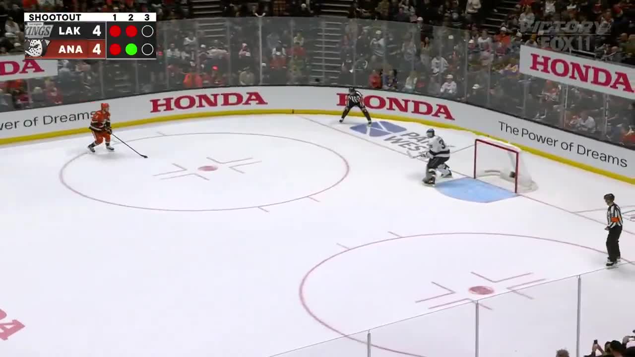 Mason McTavish with one of the NASTIEST shootout winners