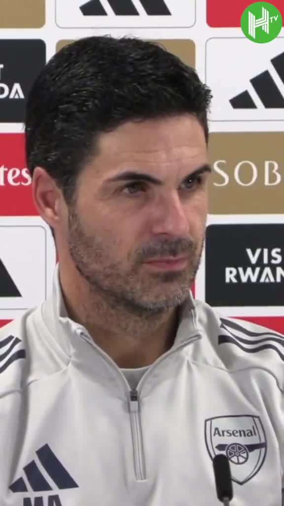Mikel Arteta gets asked if Declan Rice could win the Ballon D'or