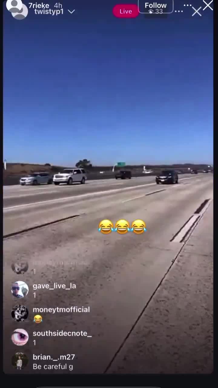 Risking his life for 34 viewers