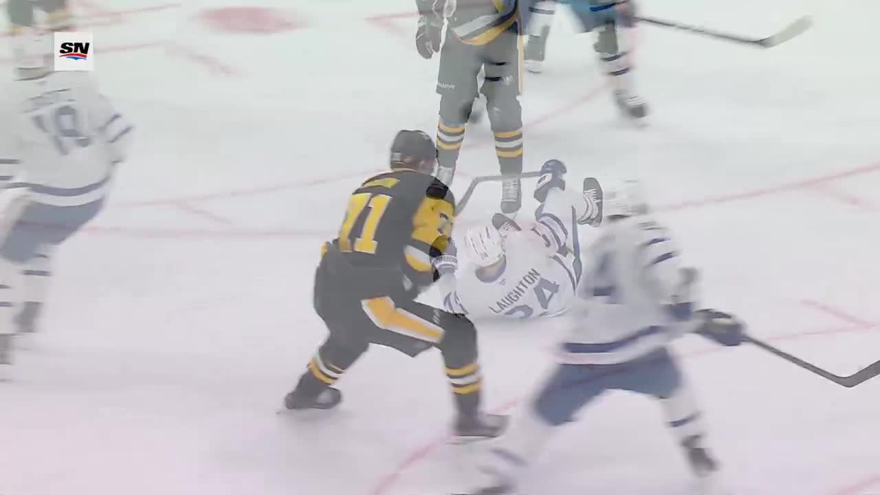 Geno and Laughton get into it after this hit